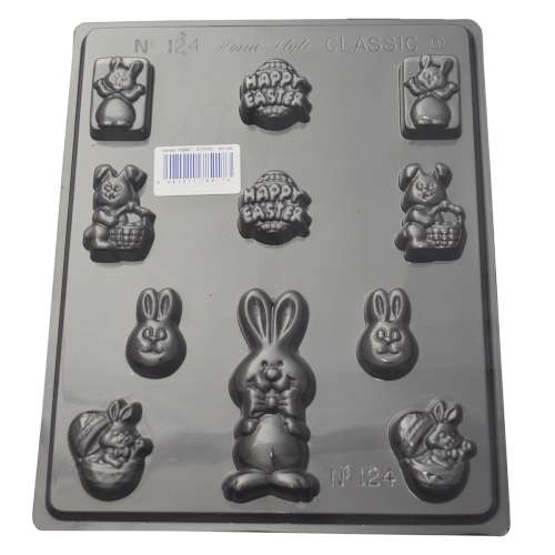 Bunny Variety Chocolate Mould